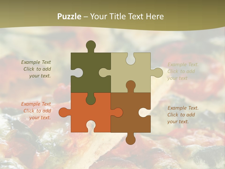 Dough Lunch Pizza PowerPoint Template