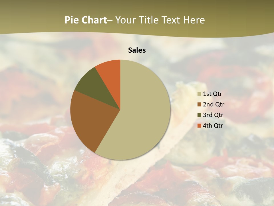 Dough Lunch Pizza PowerPoint Template
