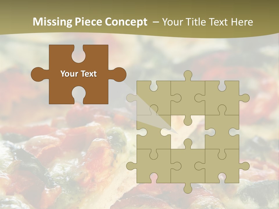 Dough Lunch Pizza PowerPoint Template