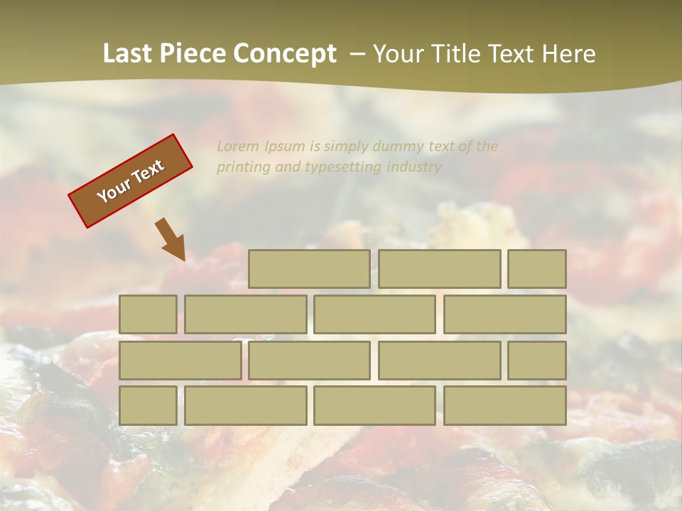 Dough Lunch Pizza PowerPoint Template