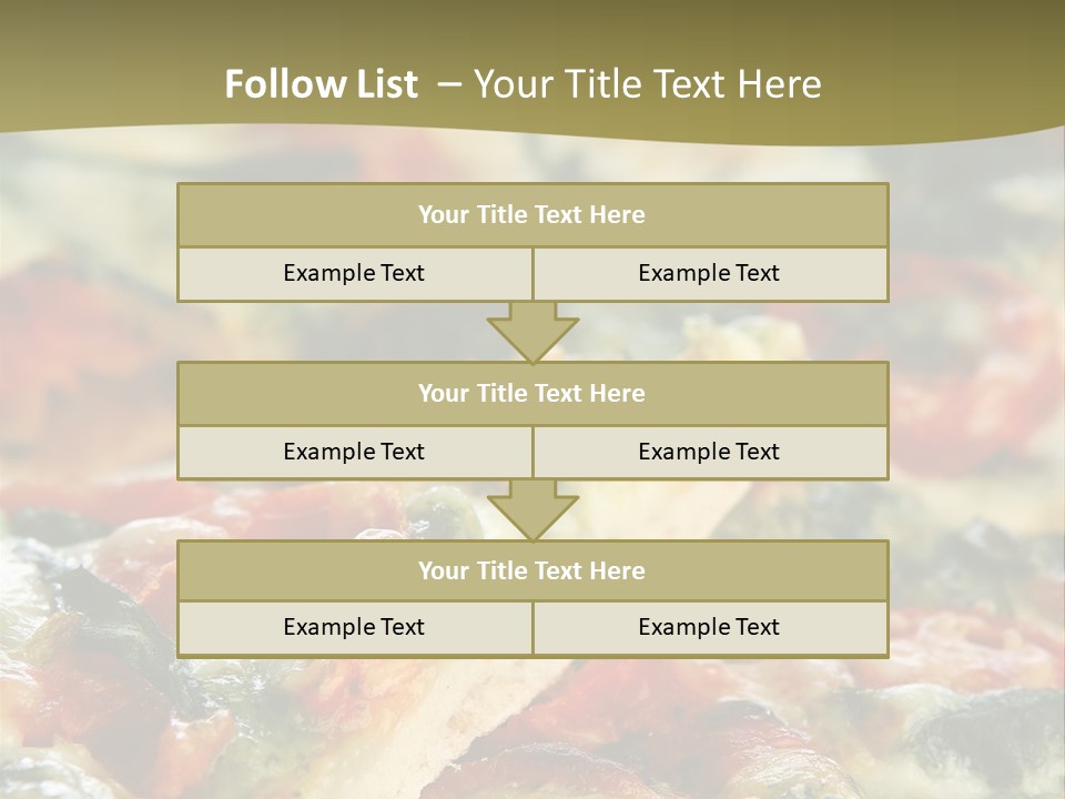 Dough Lunch Pizza PowerPoint Template