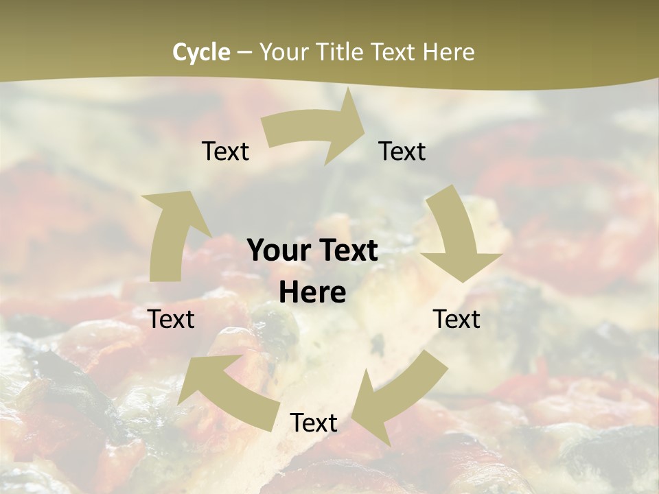 Dough Lunch Pizza PowerPoint Template