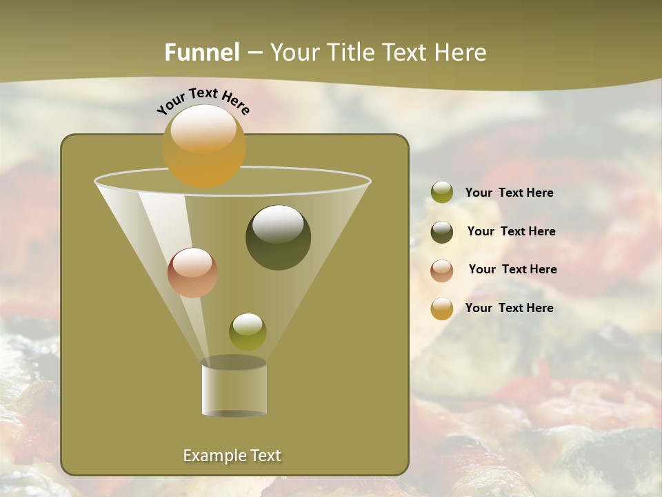 Dough Lunch Pizza PowerPoint Template