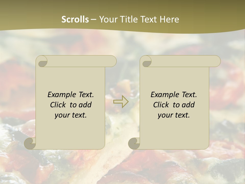 Dough Lunch Pizza PowerPoint Template