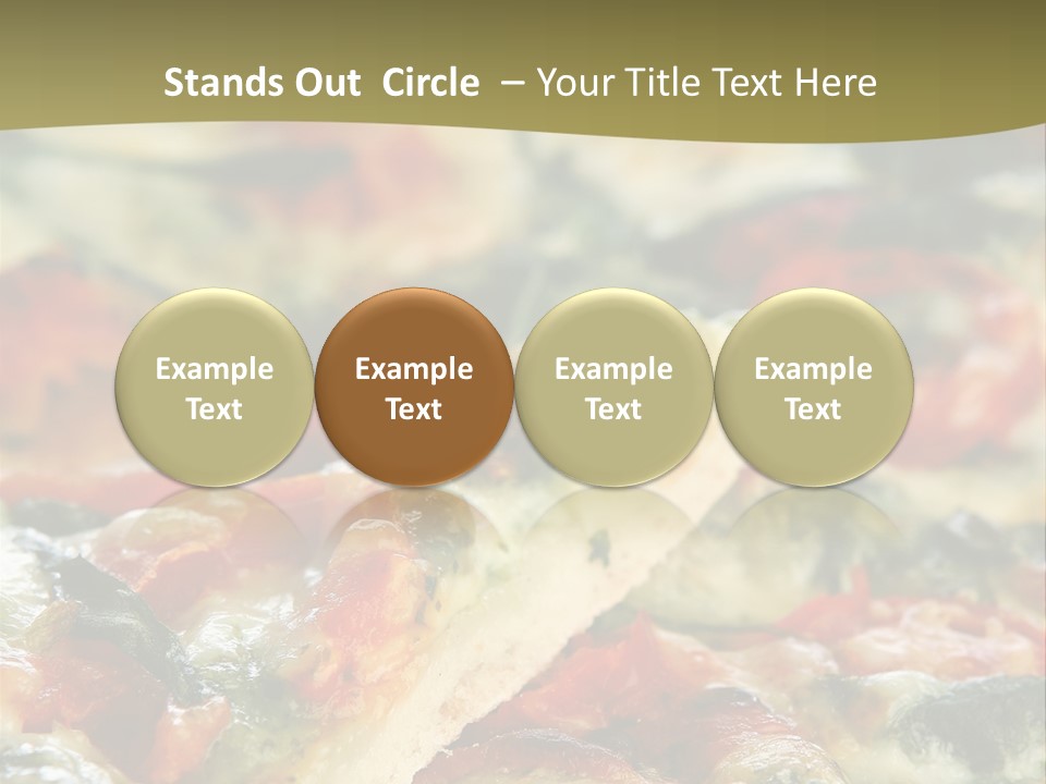 Dough Lunch Pizza PowerPoint Template