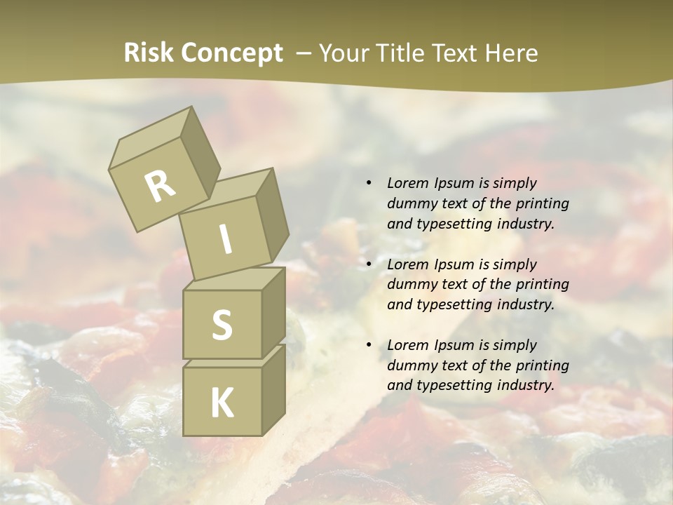 Dough Lunch Pizza PowerPoint Template