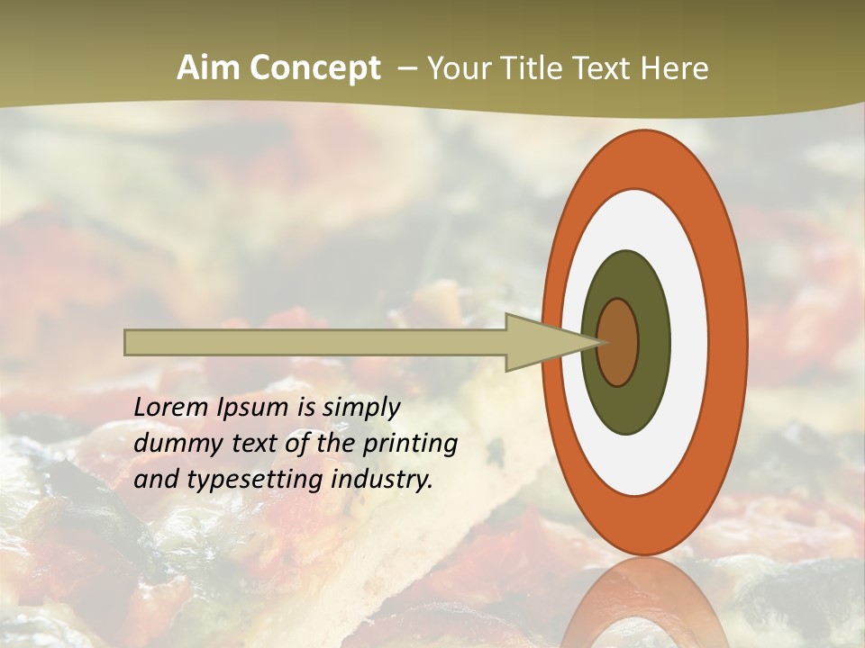 Dough Lunch Pizza PowerPoint Template