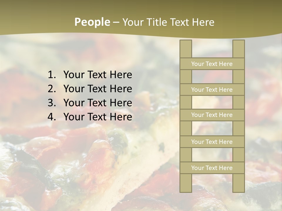 Dough Lunch Pizza PowerPoint Template