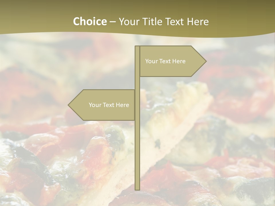 Dough Lunch Pizza PowerPoint Template