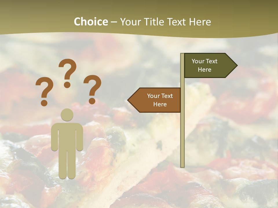 Dough Lunch Pizza PowerPoint Template