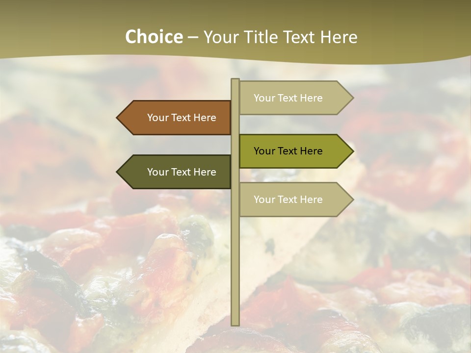 Dough Lunch Pizza PowerPoint Template