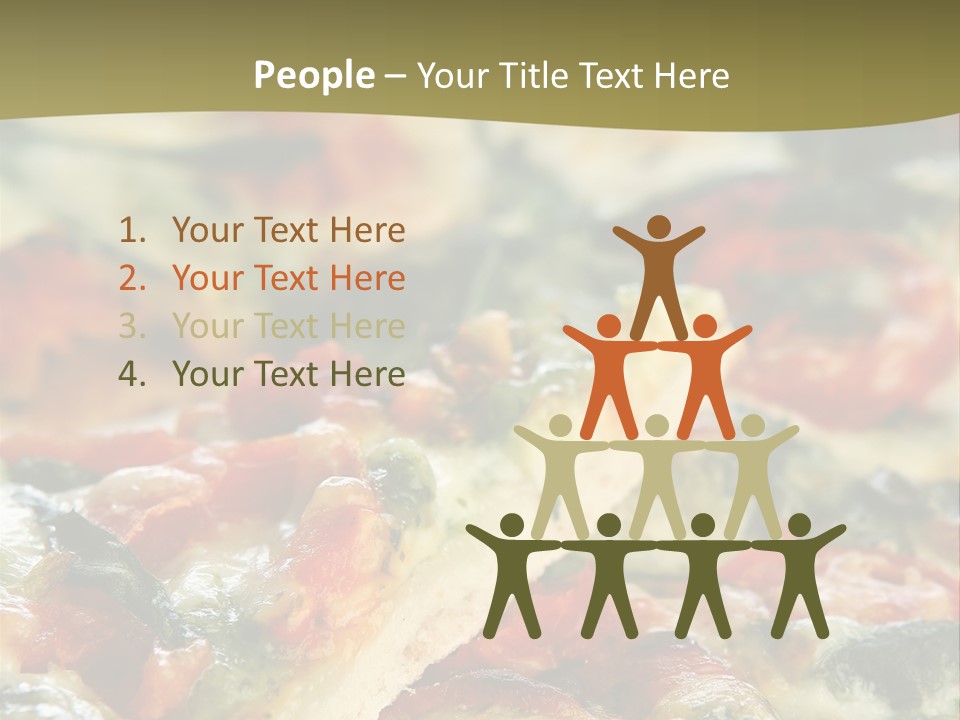 Dough Lunch Pizza PowerPoint Template