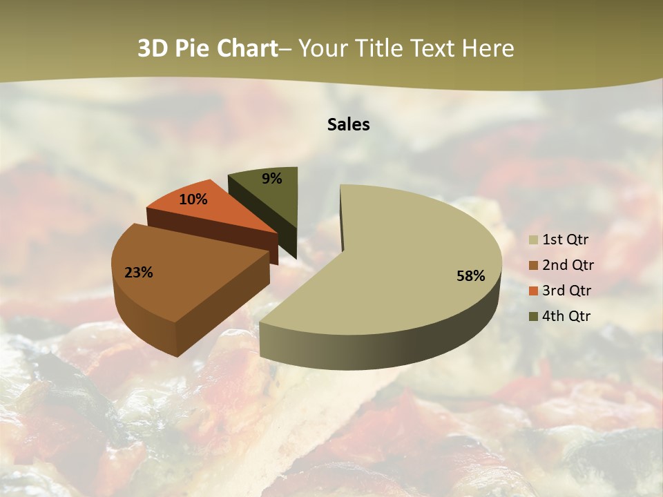 Dough Lunch Pizza PowerPoint Template