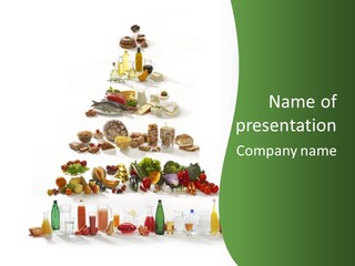 Food Pyramid PowerPoint Template