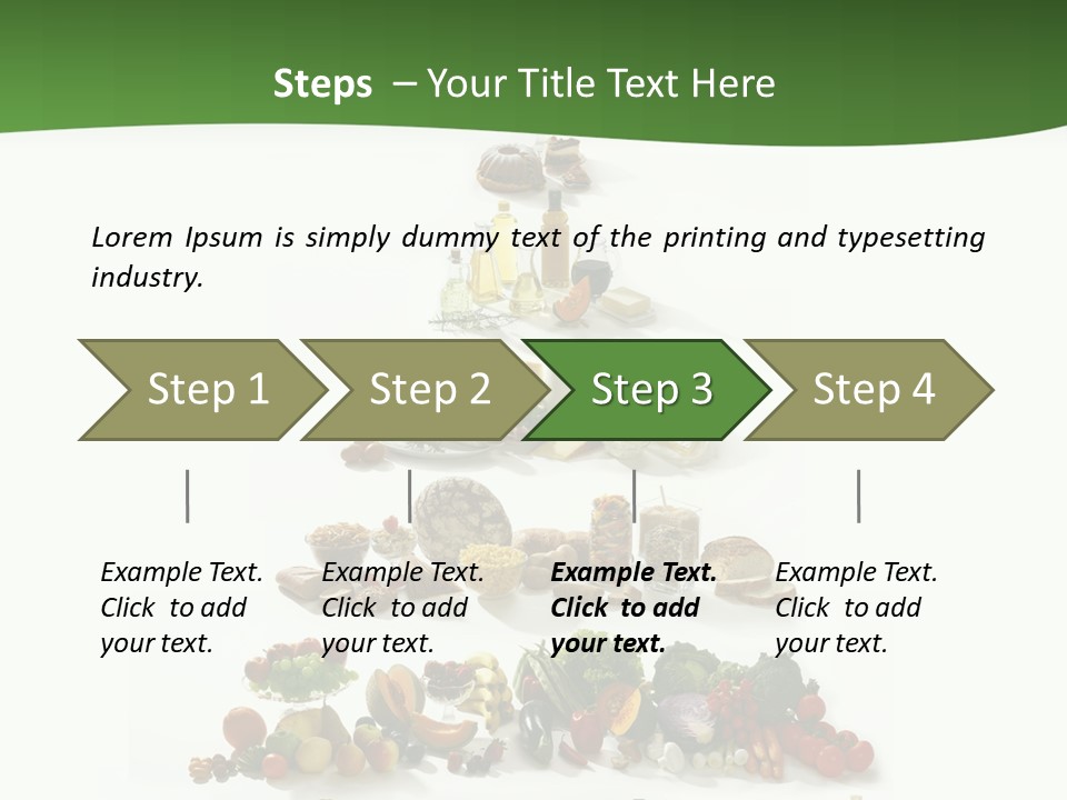 Food Pyramid PowerPoint Template