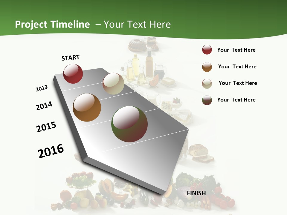 Food Pyramid PowerPoint Template