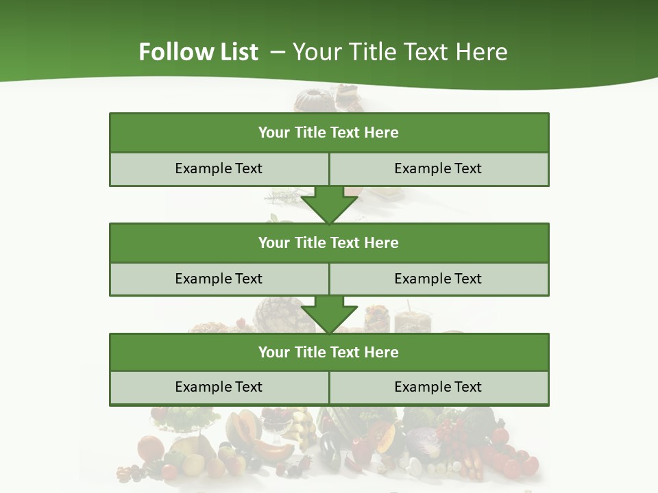 Food Pyramid PowerPoint Template
