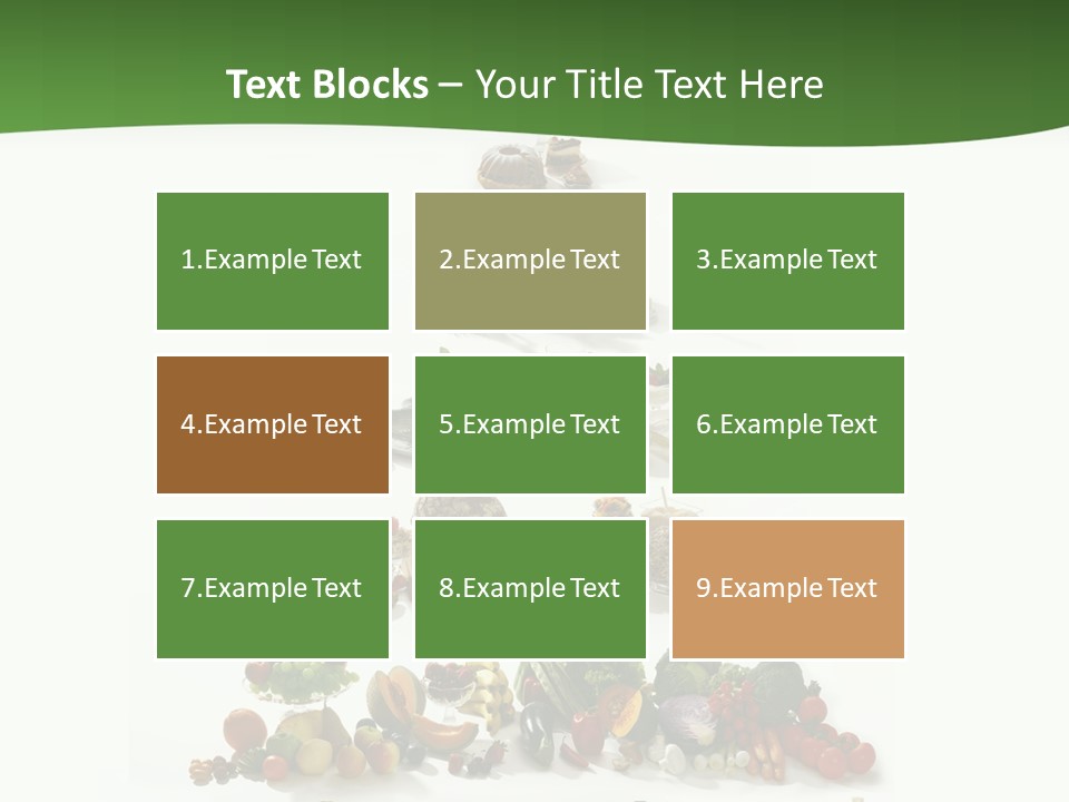 Food Pyramid PowerPoint Template
