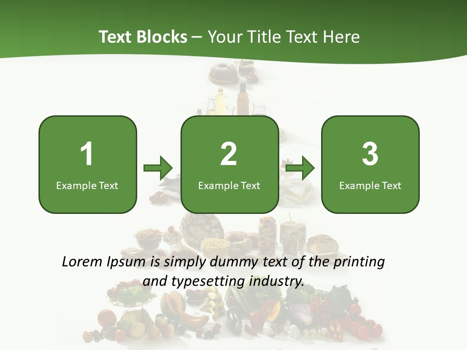 Food Pyramid PowerPoint Template