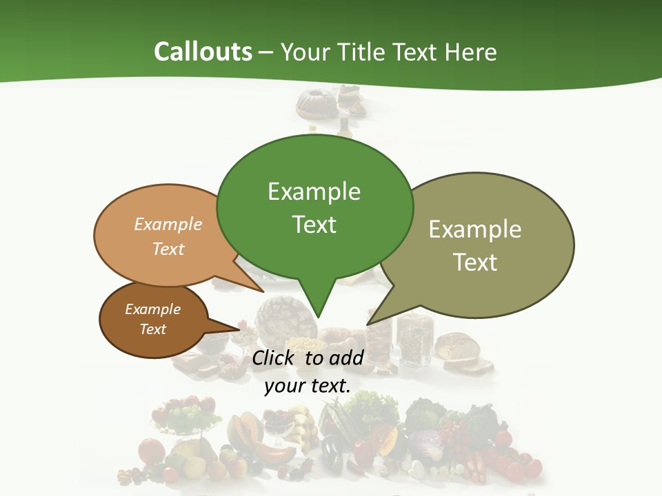 Food Pyramid PowerPoint Template