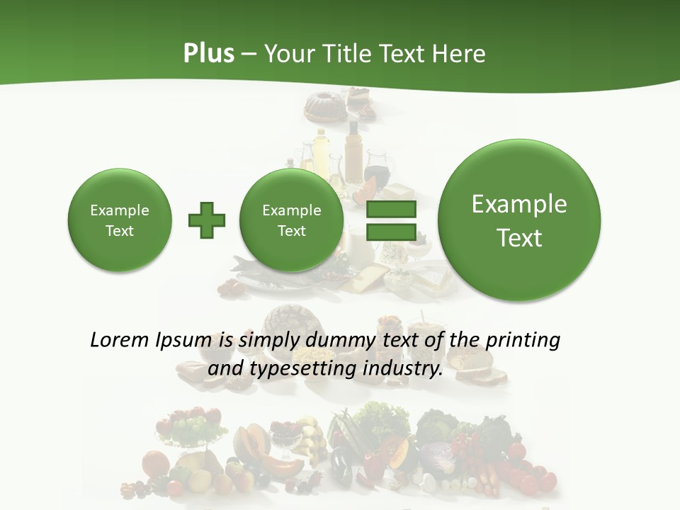 Food Pyramid PowerPoint Template