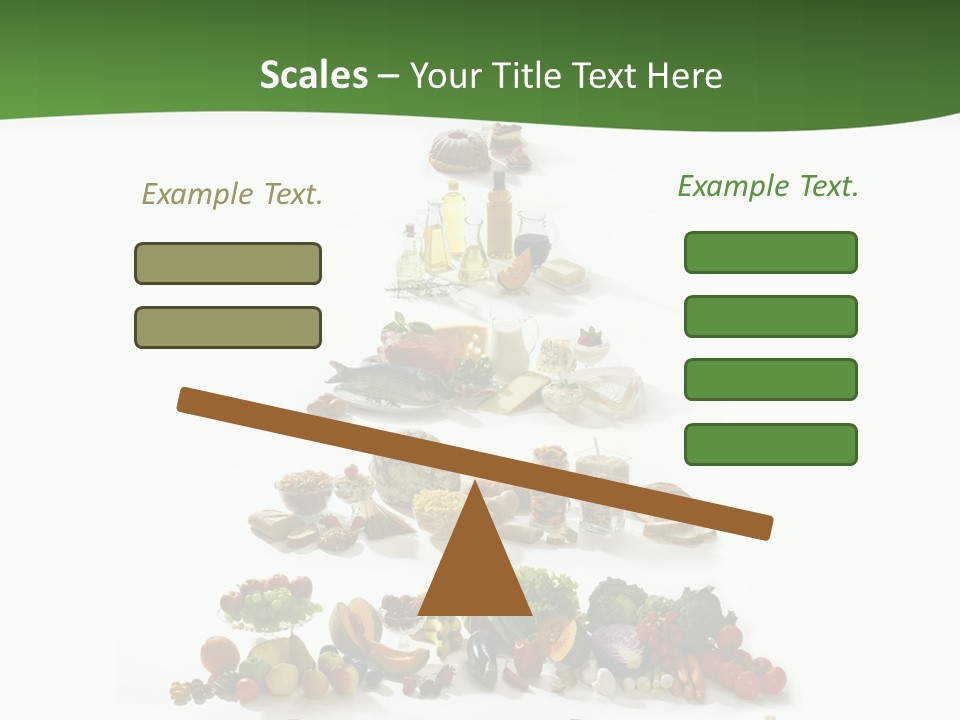 Food Pyramid PowerPoint Template
