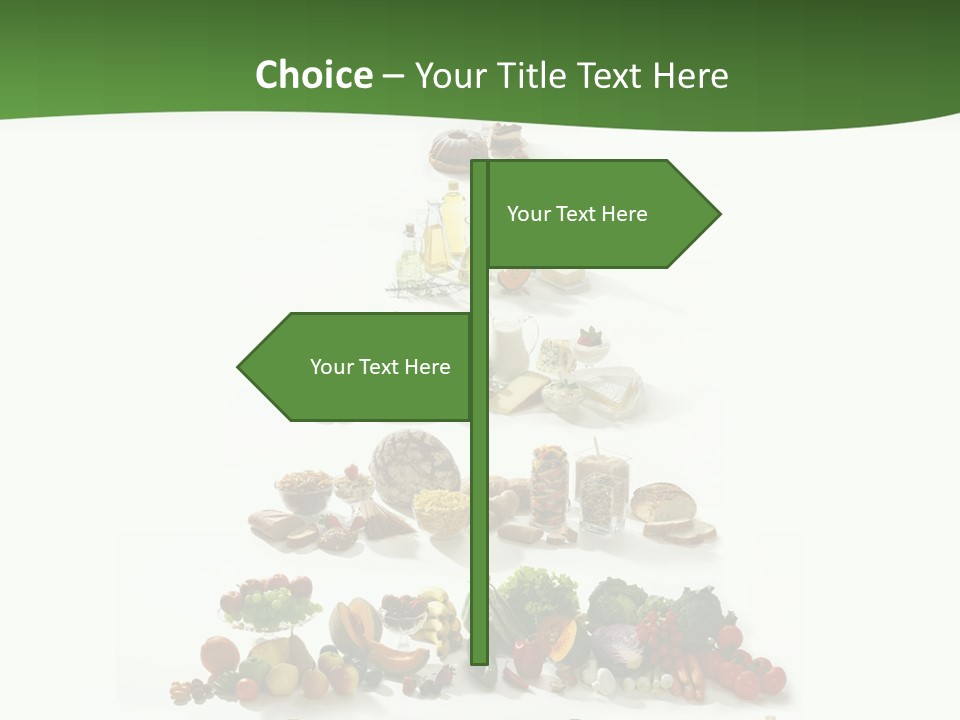 Food Pyramid PowerPoint Template