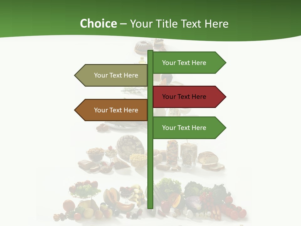 Food Pyramid PowerPoint Template