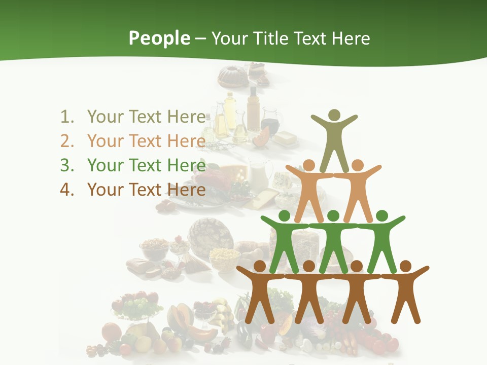 Food Pyramid PowerPoint Template