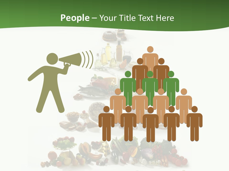 Food Pyramid PowerPoint Template