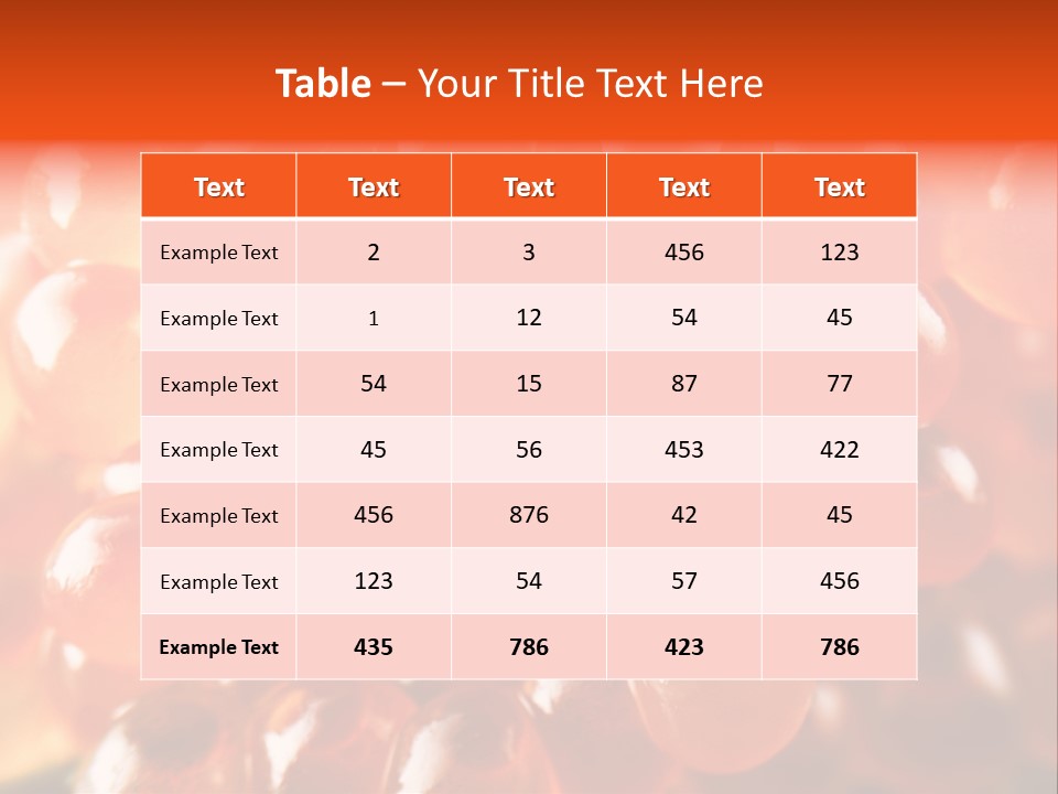 Teamwork Management Table PowerPoint Template