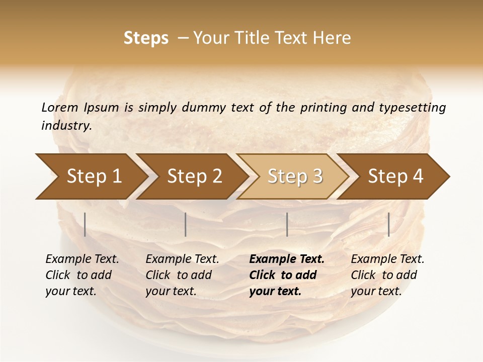Russian Pancakes PowerPoint Template