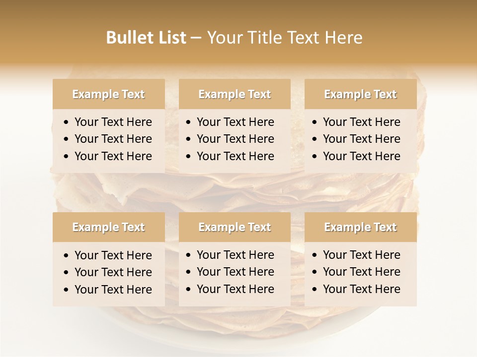 Russian Pancakes PowerPoint Template