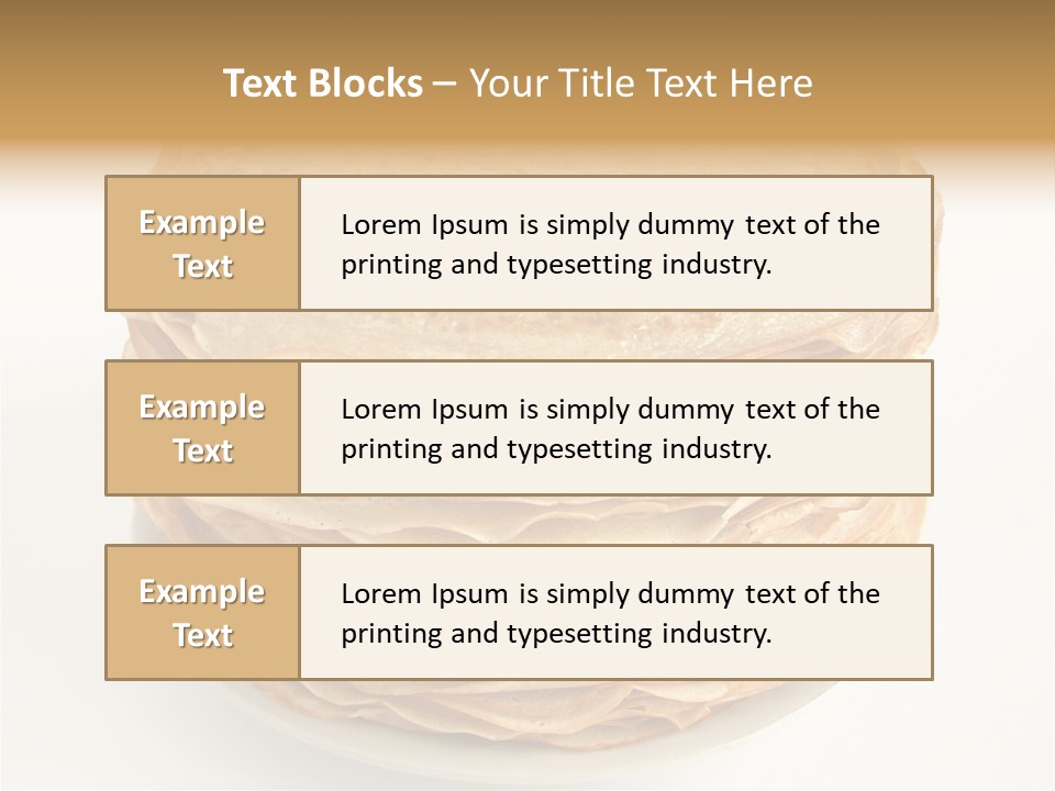 Russian Pancakes PowerPoint Template