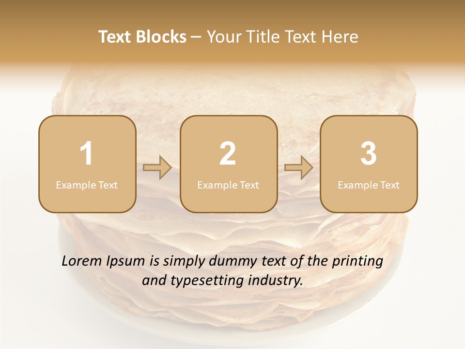 Russian Pancakes PowerPoint Template