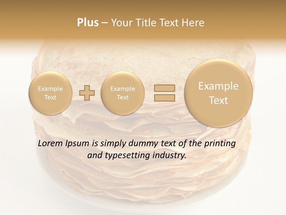 Russian Pancakes PowerPoint Template