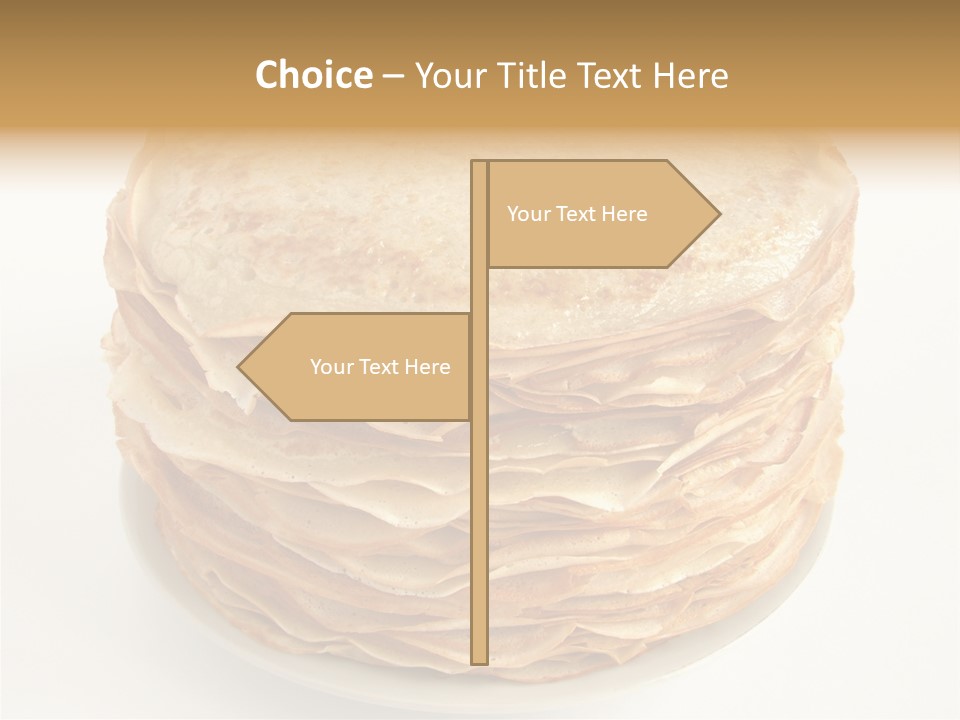 Russian Pancakes PowerPoint Template