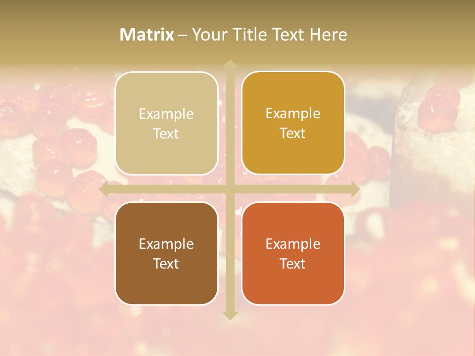 Taste Delicacy Appetizer PowerPoint Template