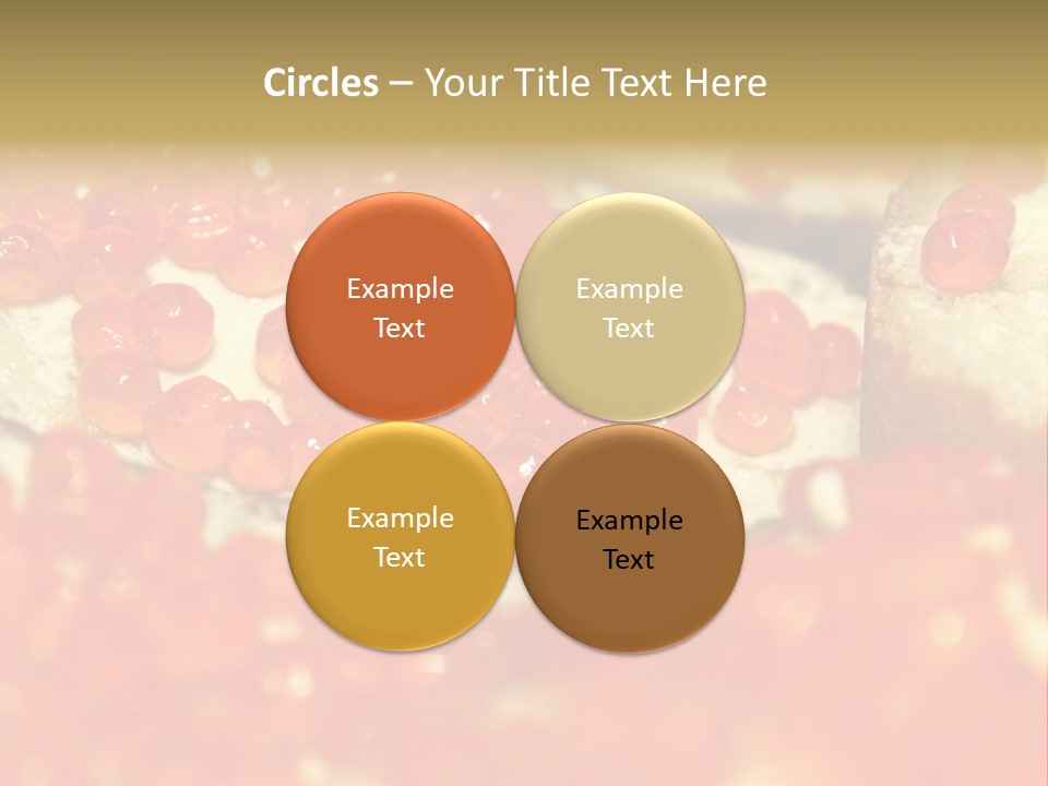 Taste Delicacy Appetizer PowerPoint Template