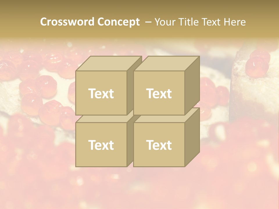 Taste Delicacy Appetizer PowerPoint Template
