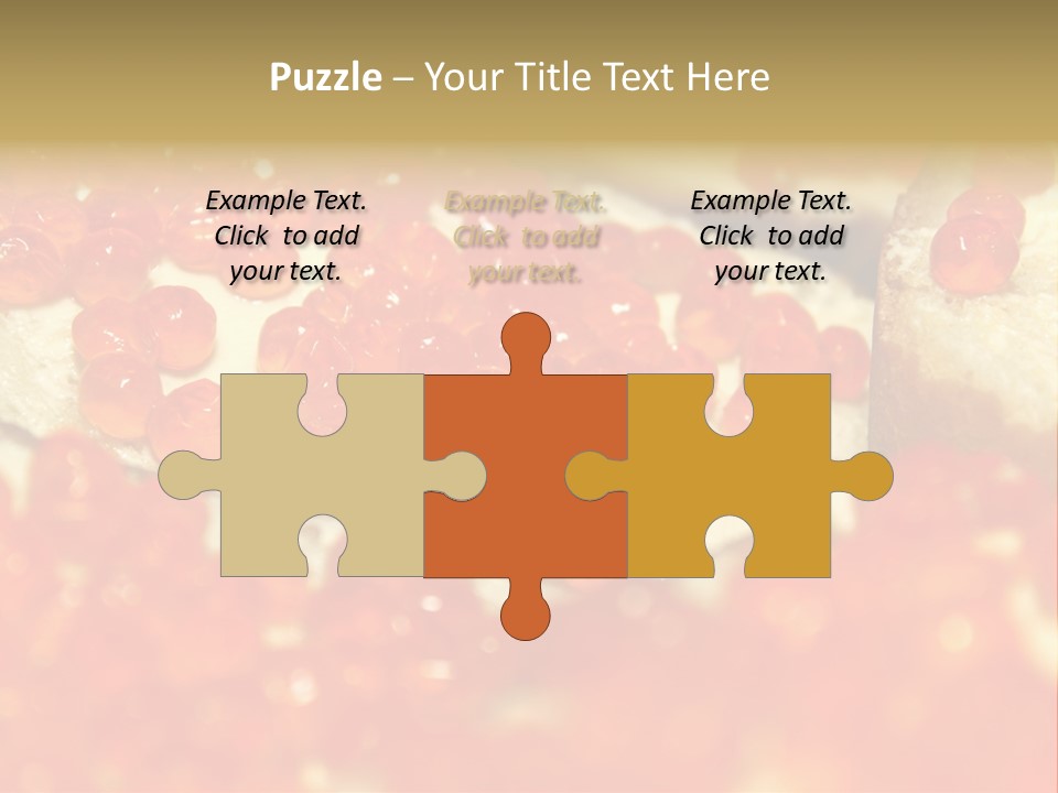 Taste Delicacy Appetizer PowerPoint Template