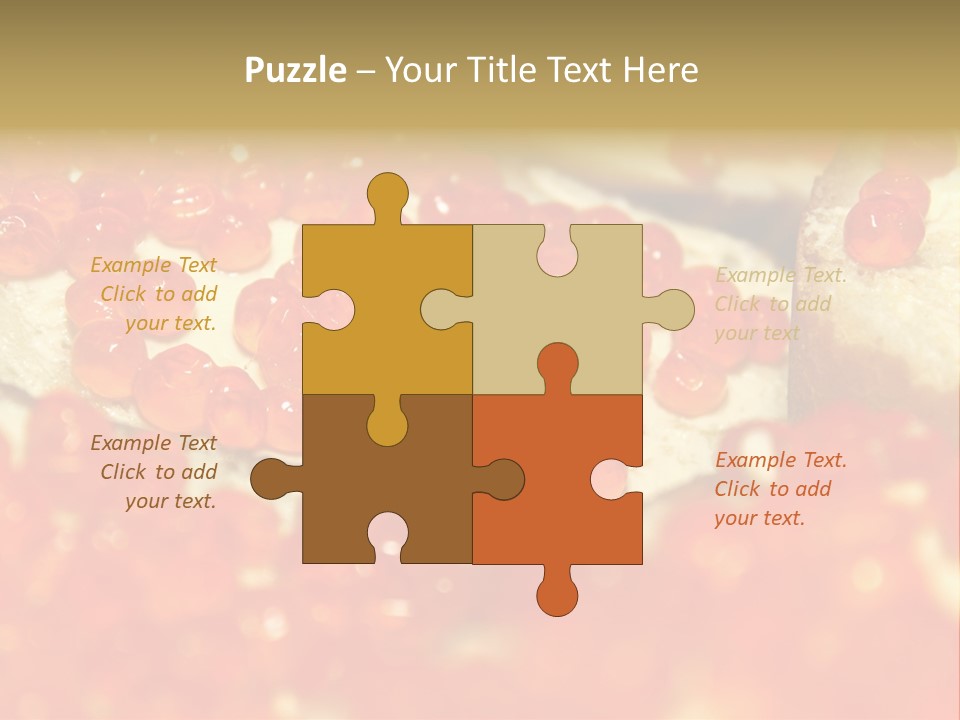 Taste Delicacy Appetizer PowerPoint Template