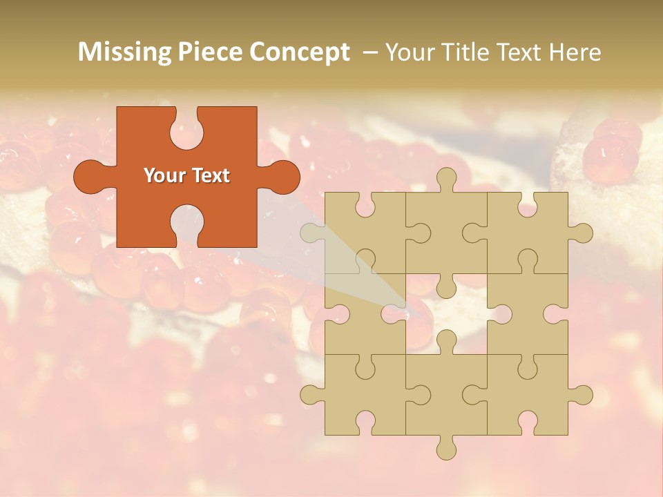 Taste Delicacy Appetizer PowerPoint Template