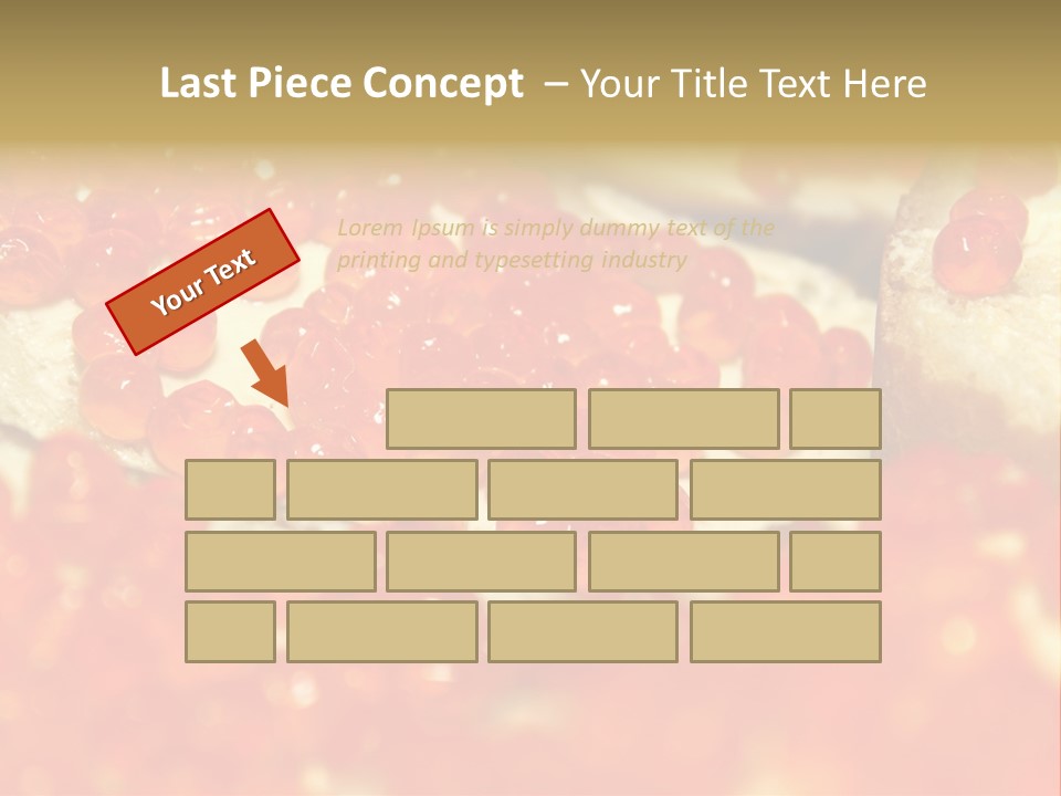 Taste Delicacy Appetizer PowerPoint Template