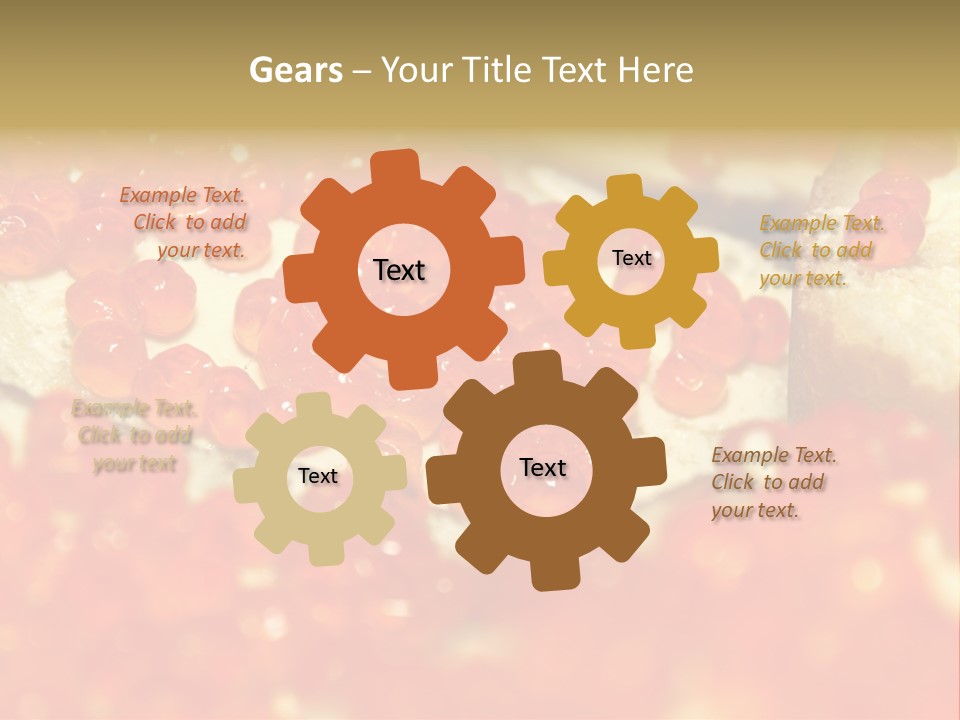 Taste Delicacy Appetizer PowerPoint Template