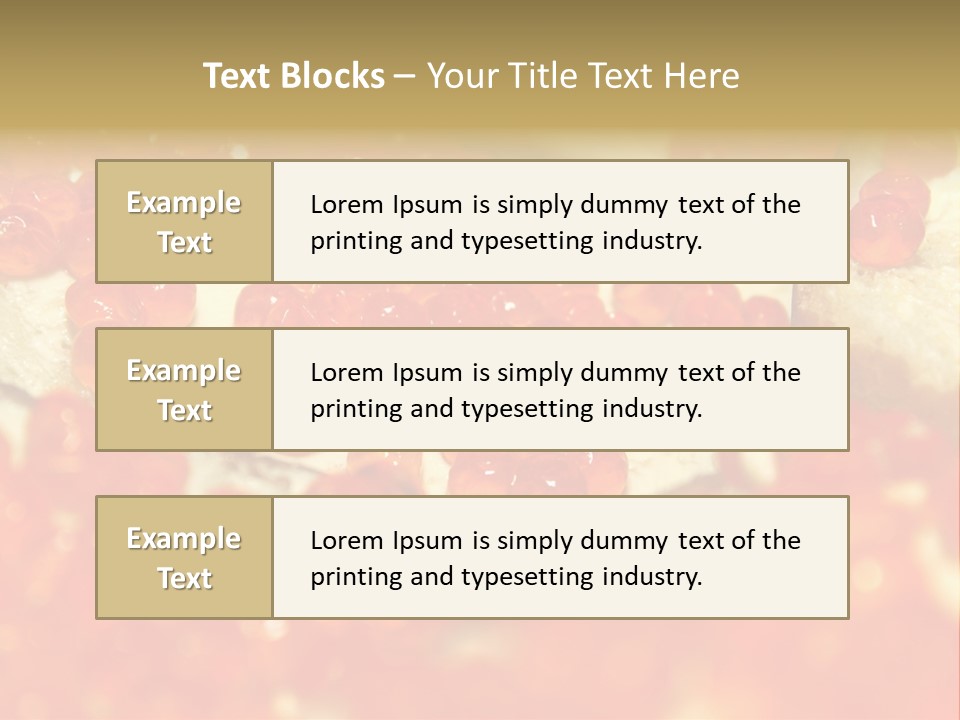 Taste Delicacy Appetizer PowerPoint Template