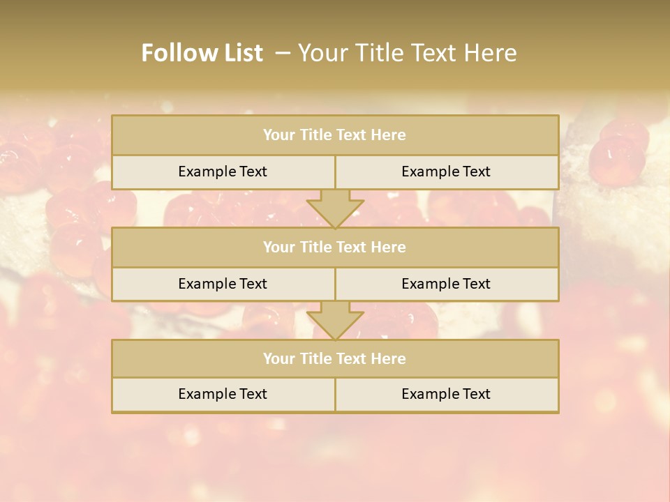 Taste Delicacy Appetizer PowerPoint Template