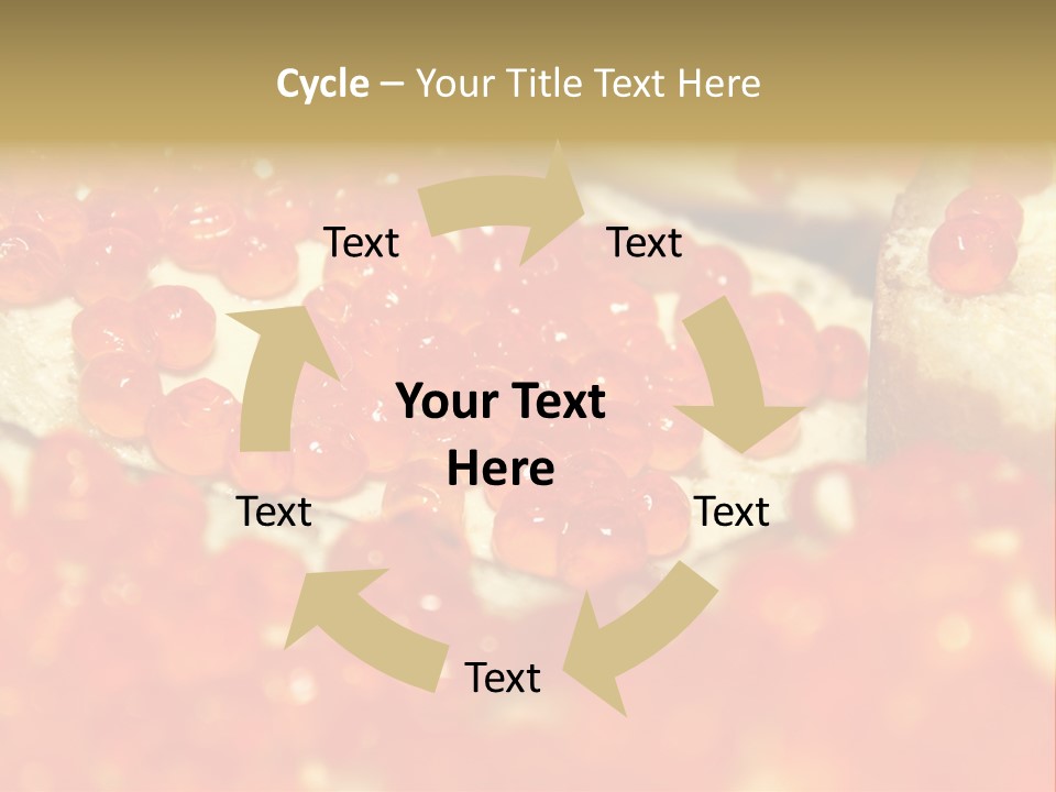 Taste Delicacy Appetizer PowerPoint Template