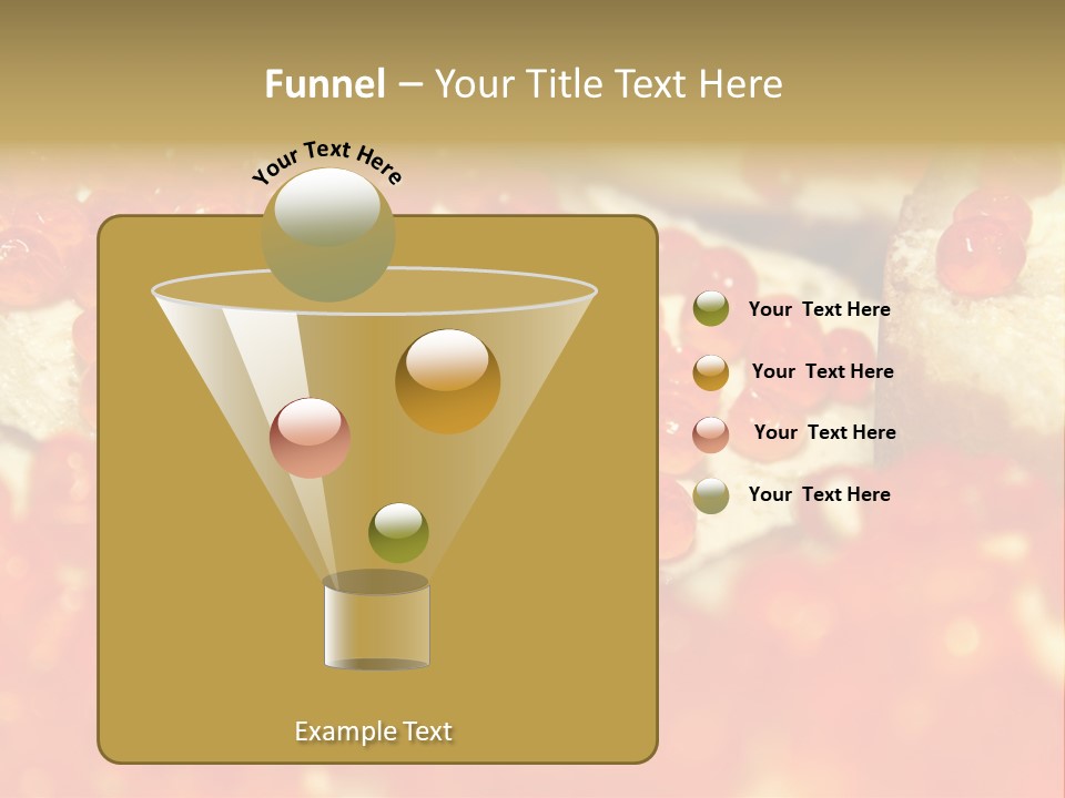 Taste Delicacy Appetizer PowerPoint Template