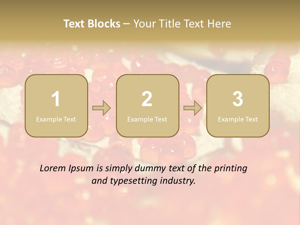 Taste Delicacy Appetizer PowerPoint Template